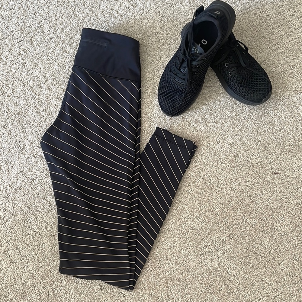 Lululemon striped leggings